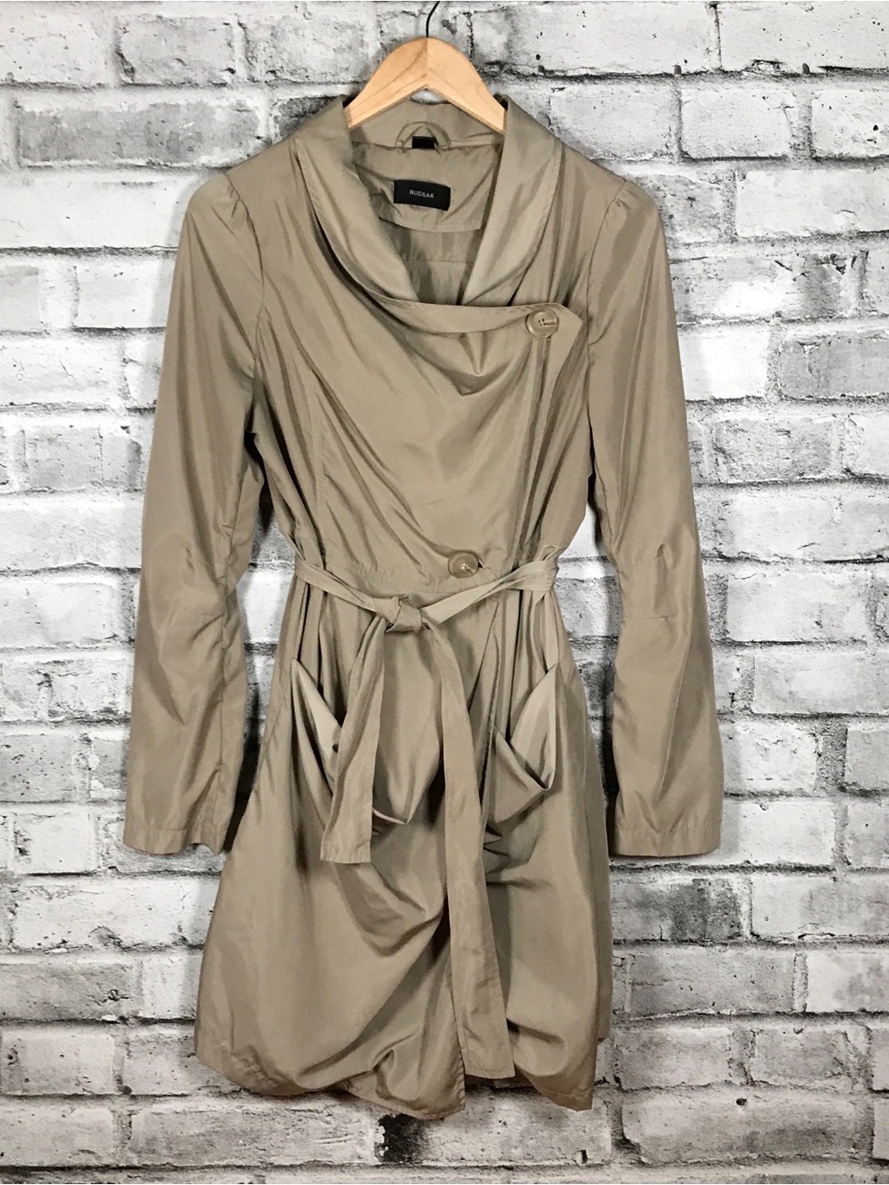 | Rudsak Chino Nylon Trench Coat Rain Jacket |Size:  M. 🩵OFFERS WELCOME🩵